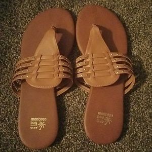 Size 8 sandals.